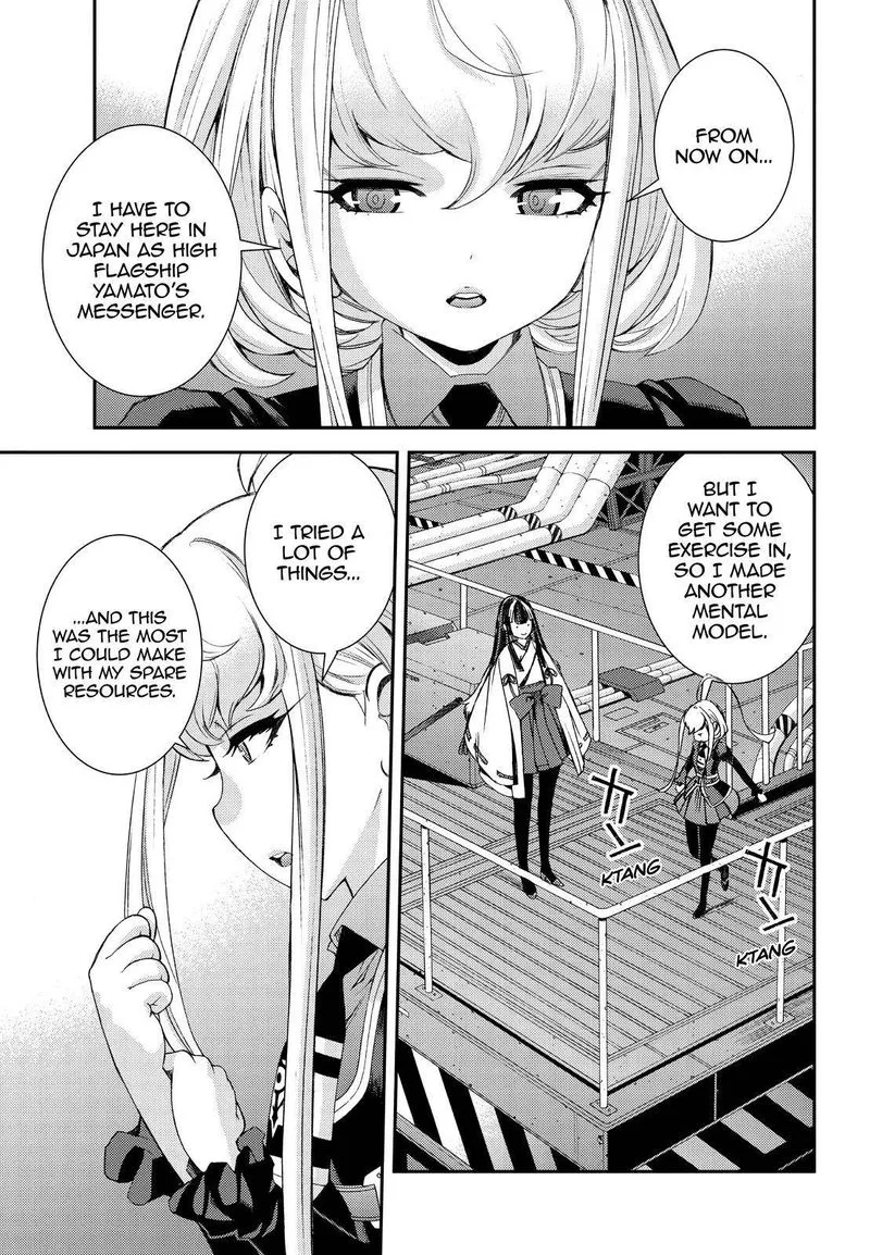 Aoki Hagane no Arpeggio Chapter 136 page 25