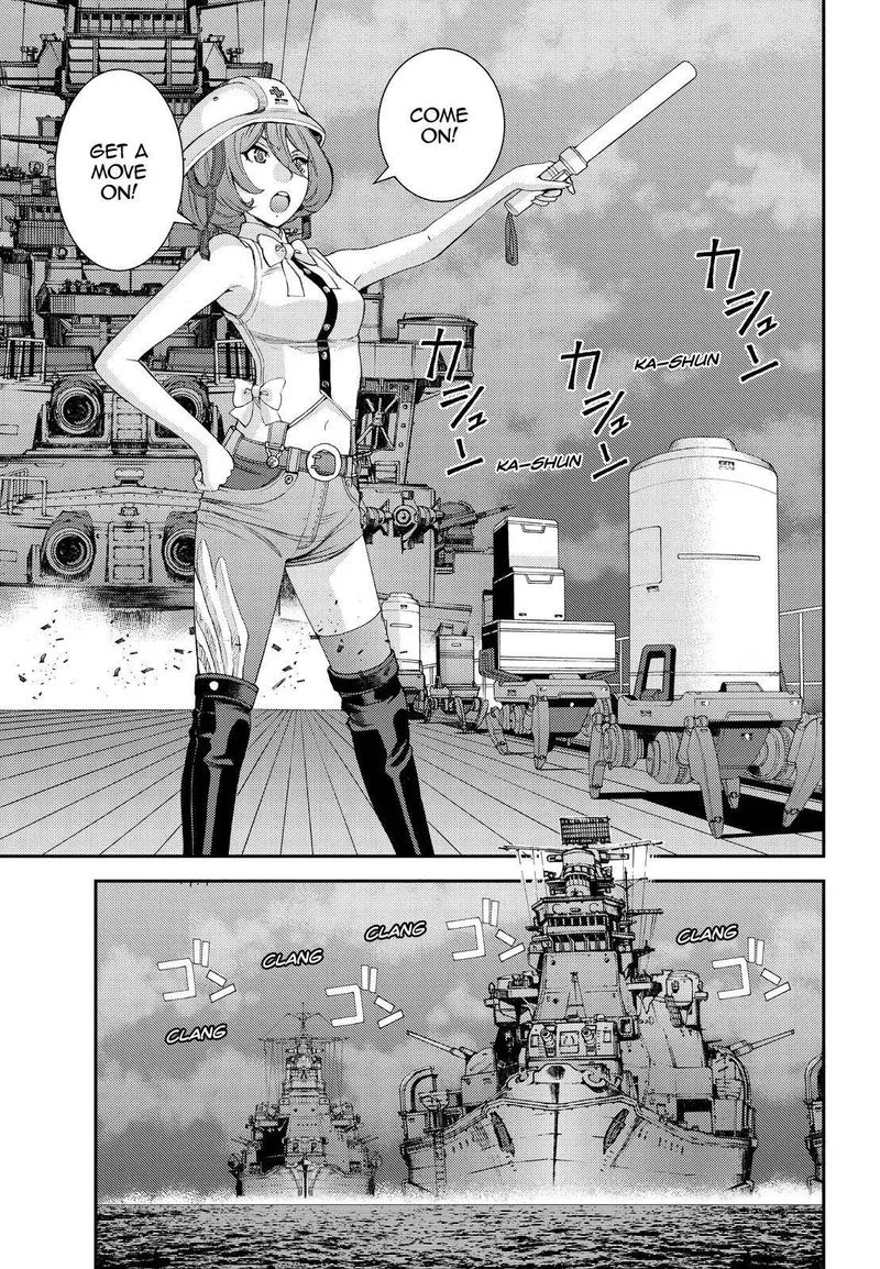 Aoki Hagane no Arpeggio Chapter 136 page 13