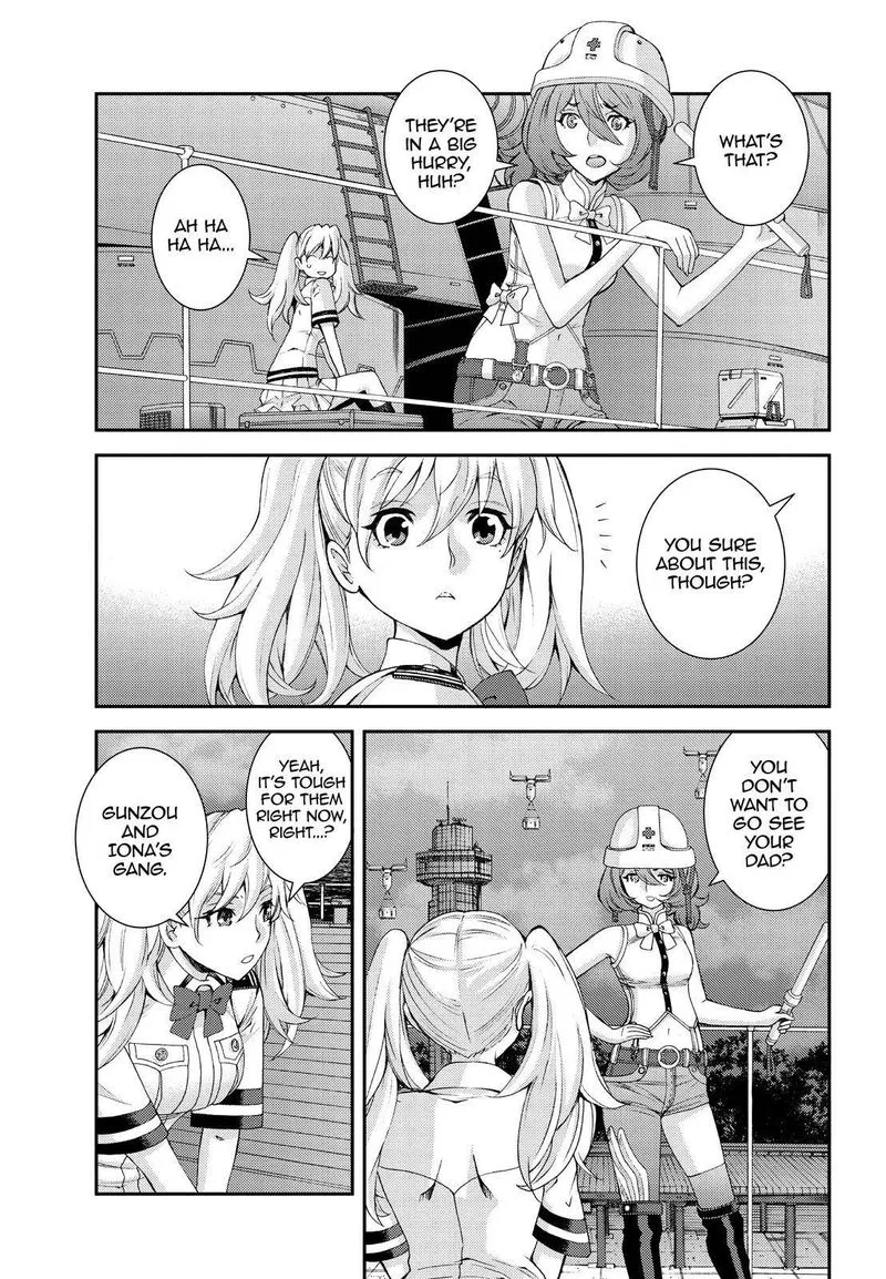 Aoki Hagane no Arpeggio Chapter 136 page 17