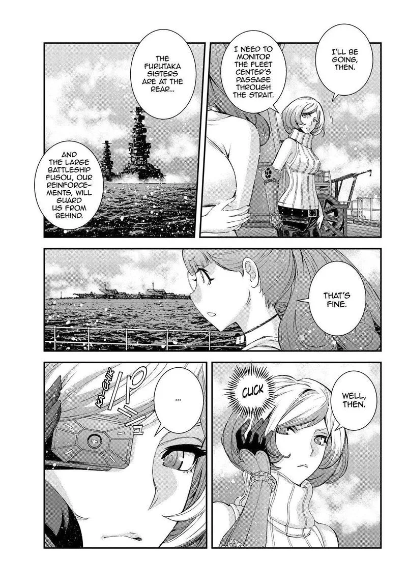 Aoki Hagane no Arpeggio Chapter 136 page 9