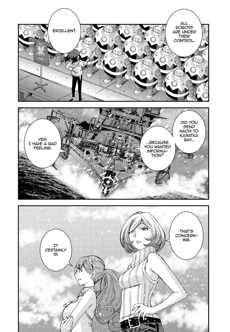 Aoki Hagane no Arpeggio Chapter 136 page 8