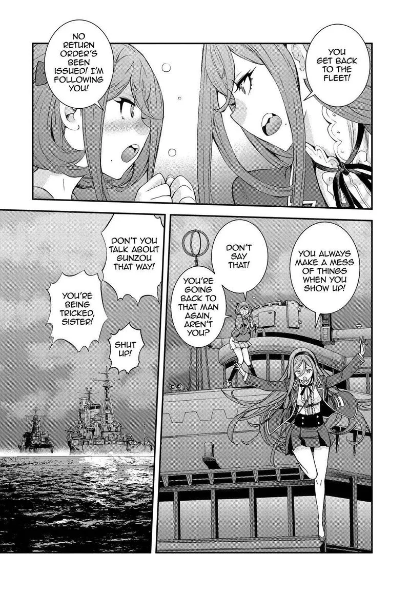 Aoki Hagane no Arpeggio Chapter 136 page 16