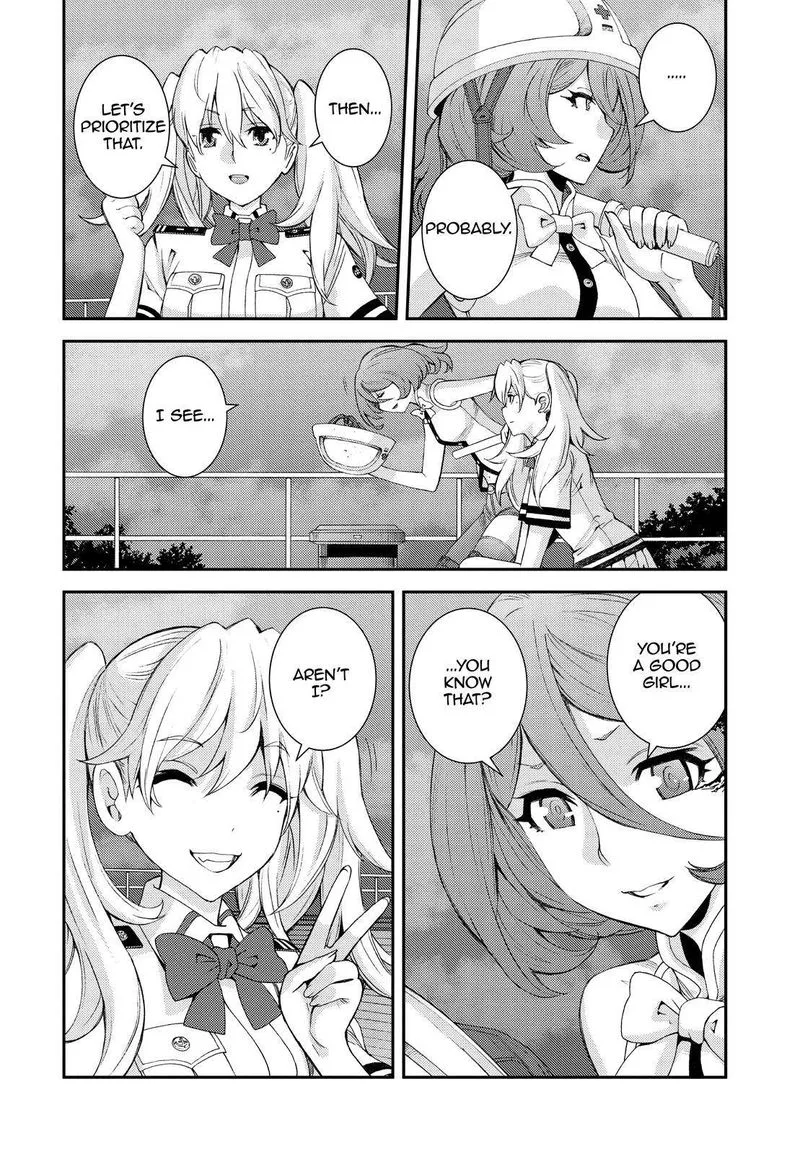 Aoki Hagane no Arpeggio Chapter 136 page 18