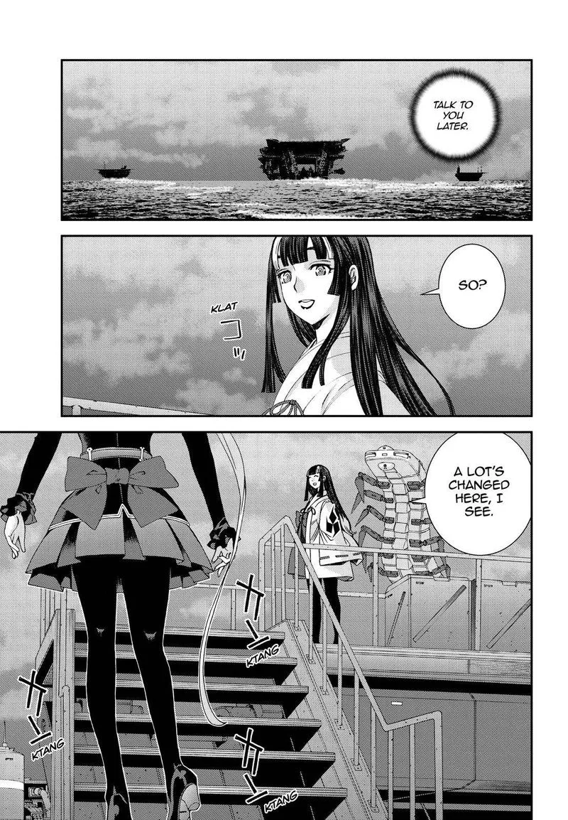 Aoki Hagane no Arpeggio Chapter 136 page 23