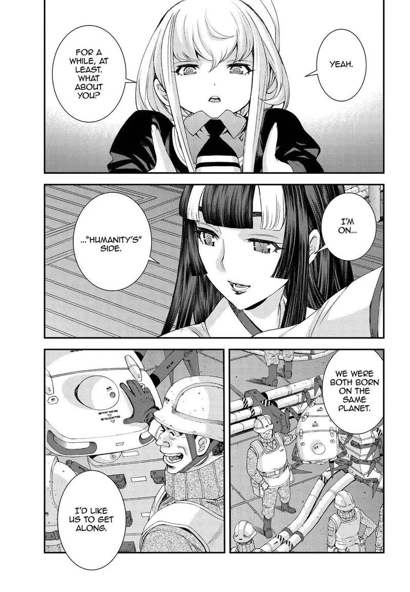 Aoki Hagane no Arpeggio Chapter 136 page 27