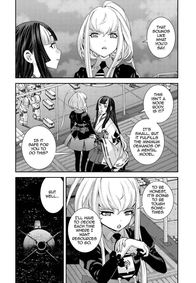 Aoki Hagane no Arpeggio Chapter 136 page 28