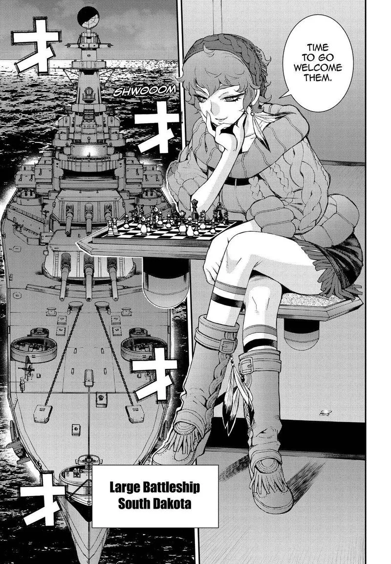 Aoki Hagane no Arpeggio Chapter 137 page 3