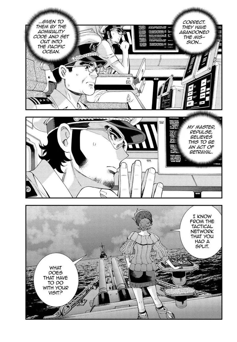 Aoki Hagane no Arpeggio Chapter 137 page 19