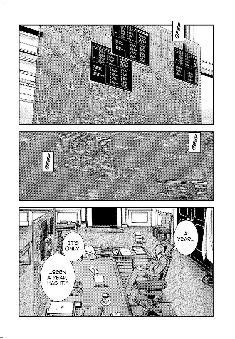 Aoki Hagane no Arpeggio Chapter 140 page 4