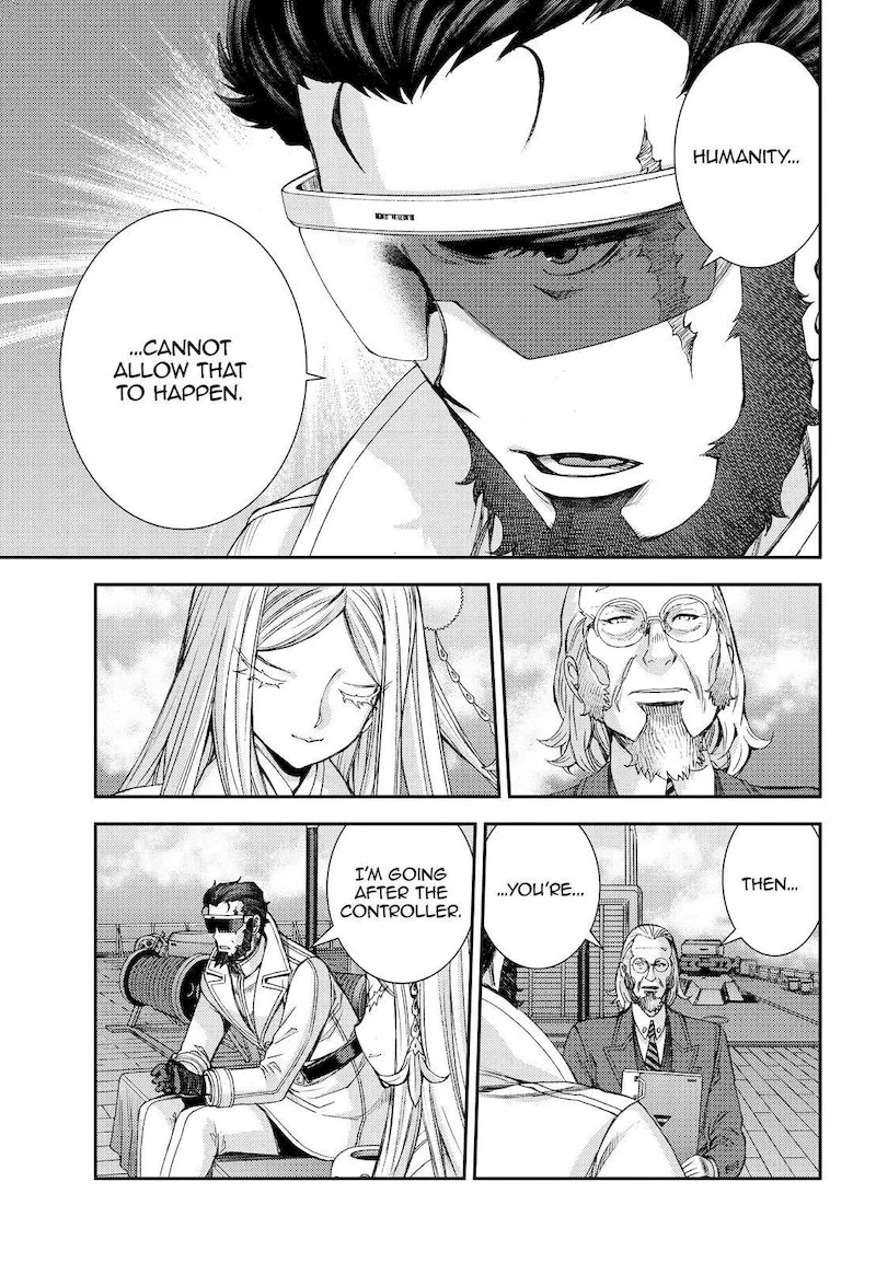 Aoki Hagane no Arpeggio Chapter 140 page 25