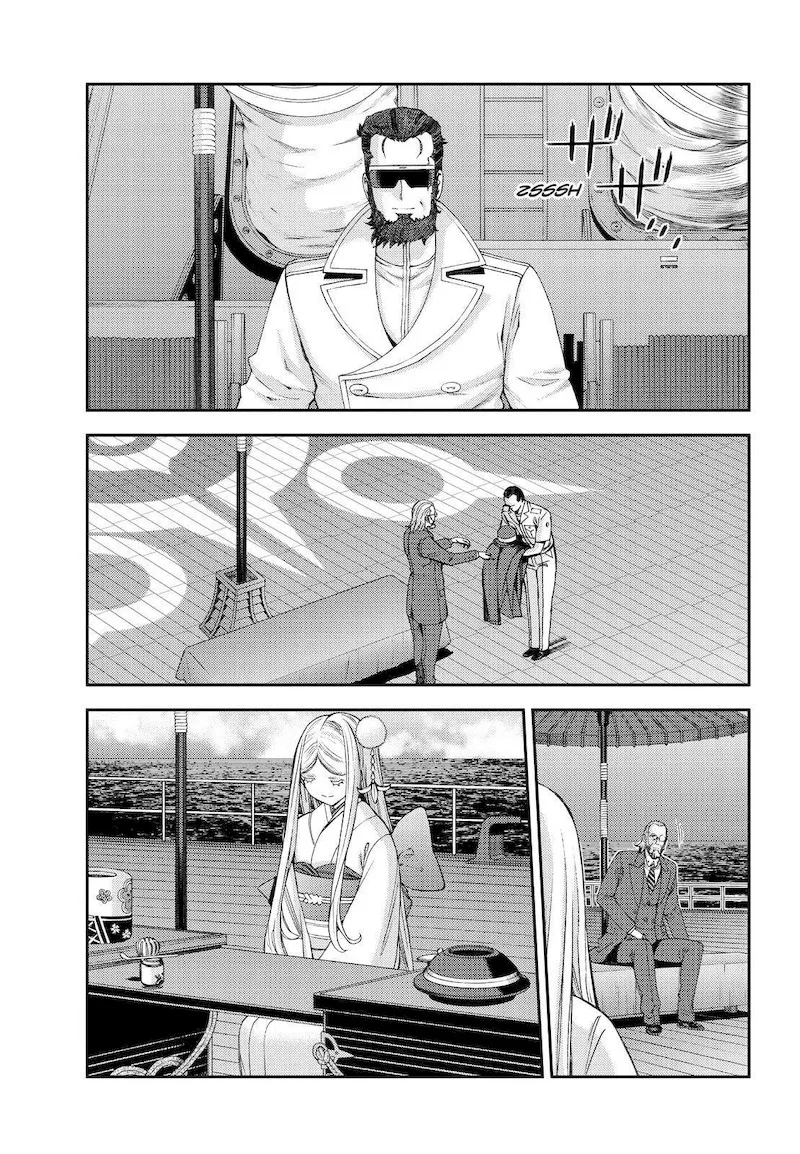 Aoki Hagane no Arpeggio Chapter 140 page 9