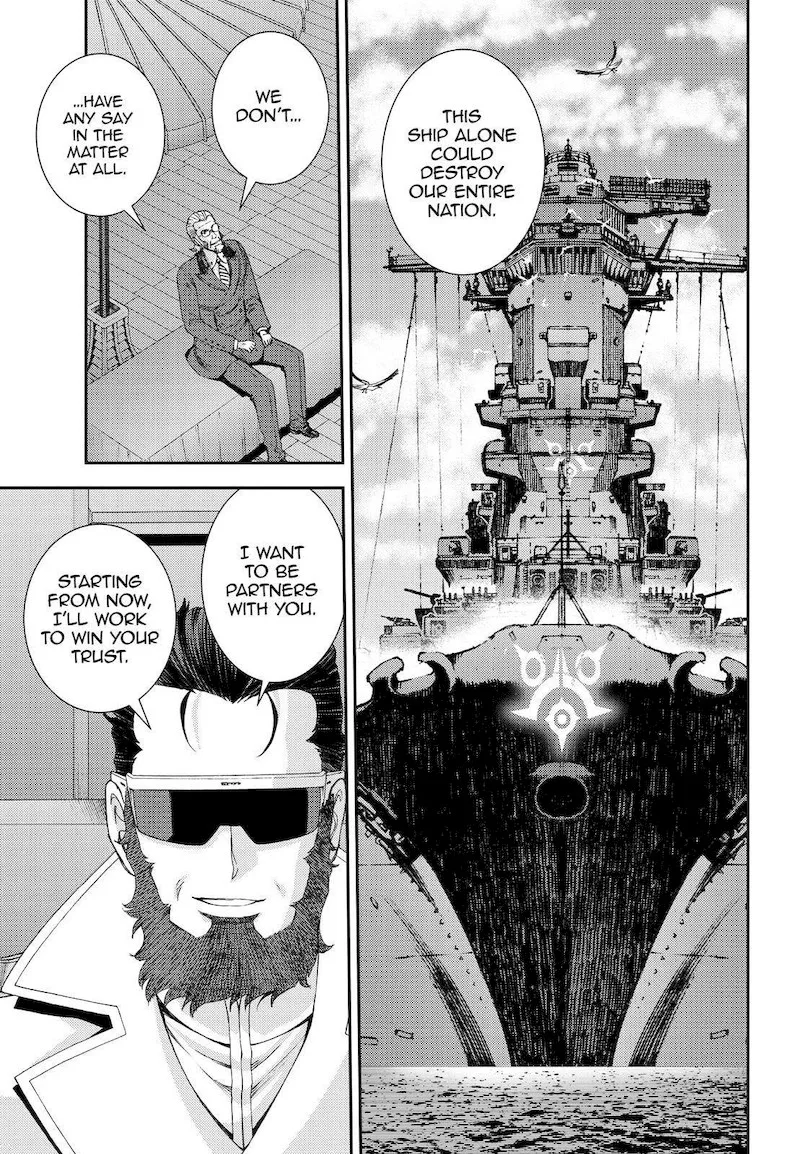 Aoki Hagane no Arpeggio Chapter 140 page 11