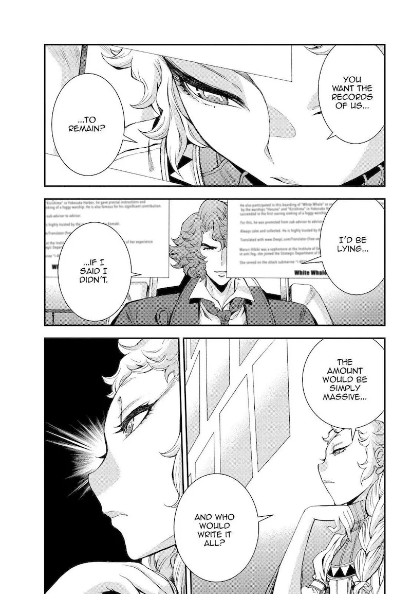 Aoki Hagane no Arpeggio Chapter 141 page 7
