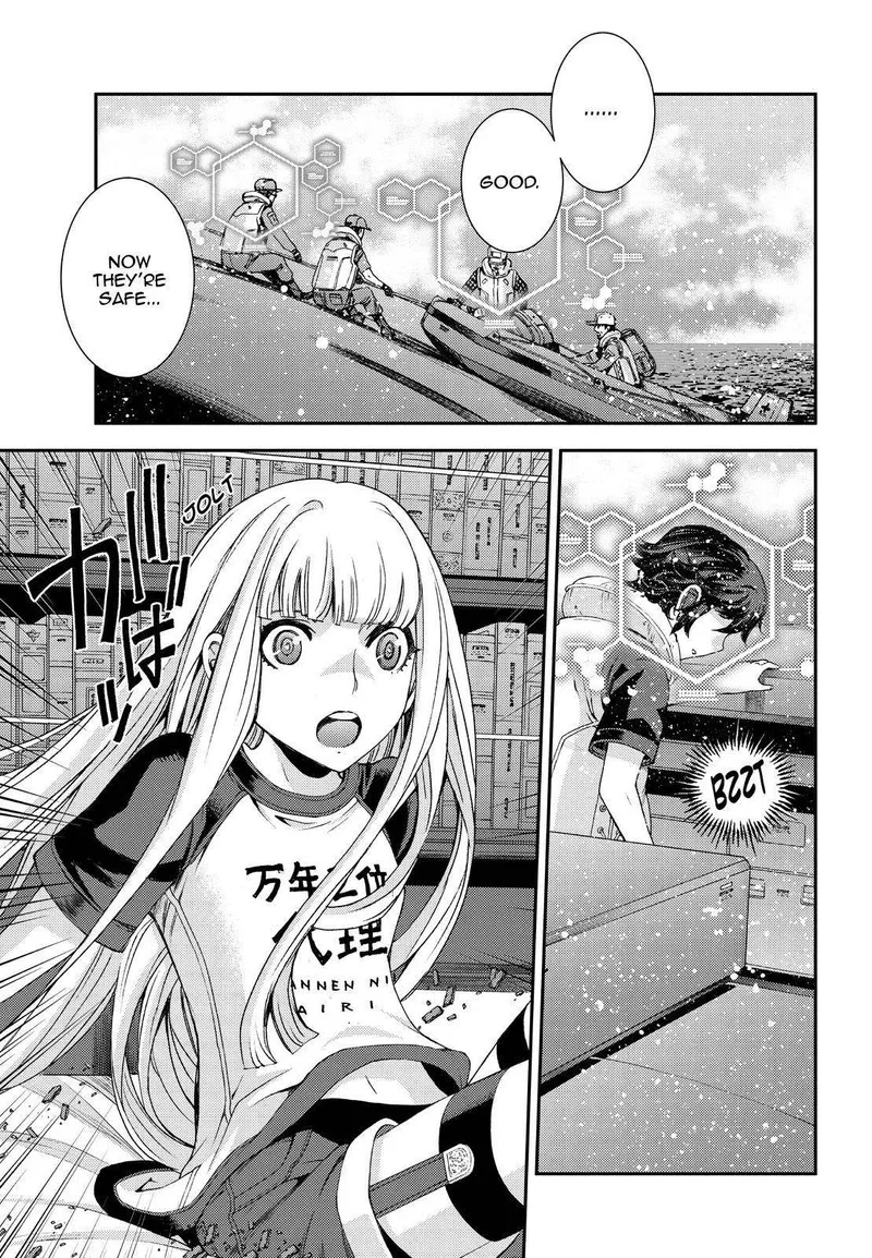 Aoki Hagane no Arpeggio Chapter 143 page 17