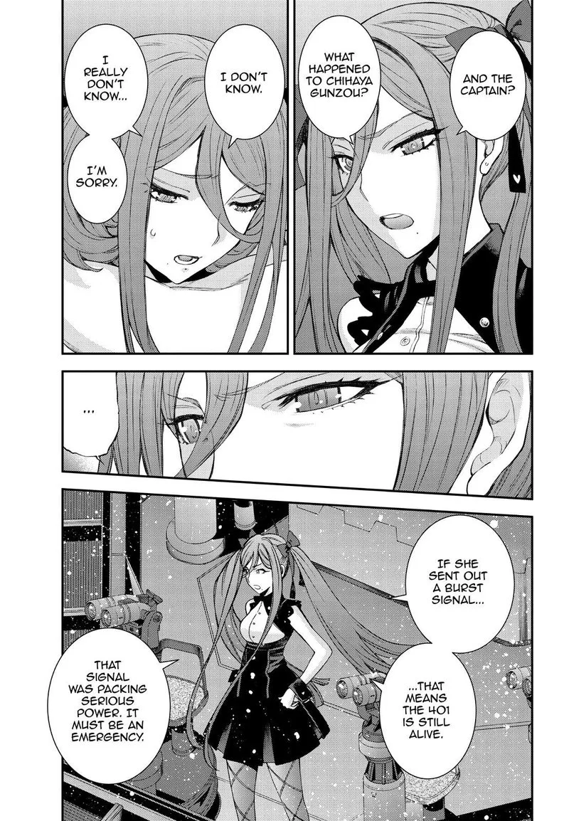 Aoki Hagane no Arpeggio Chapter 144 page 19