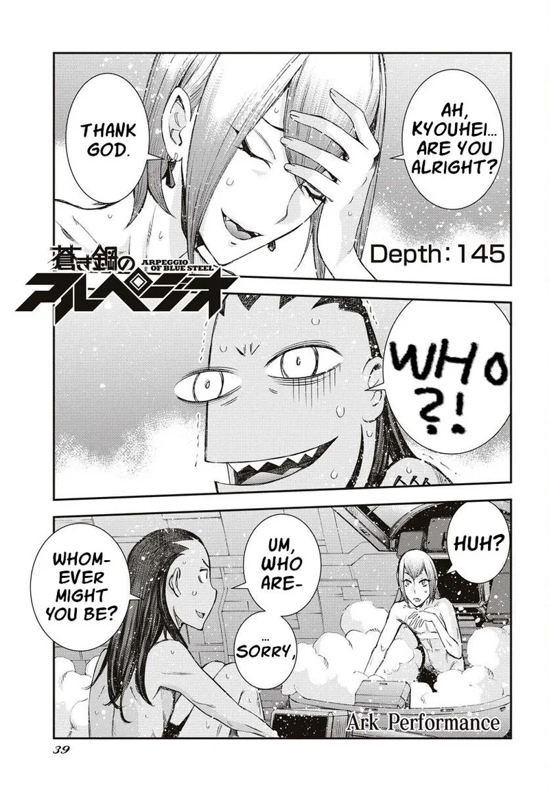 Aoki Hagane no Arpeggio Chapter 145 page 1