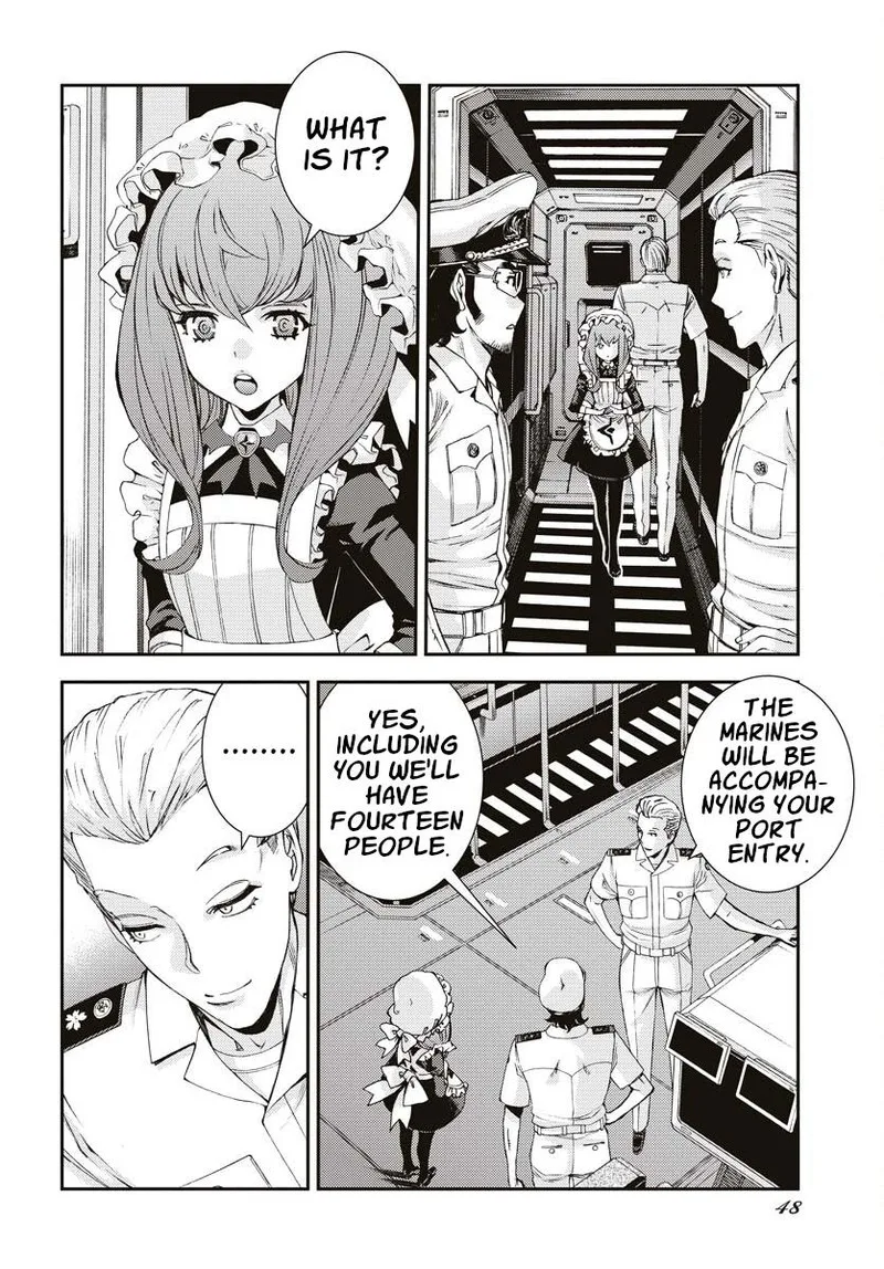 Aoki Hagane no Arpeggio Chapter 145 page 10