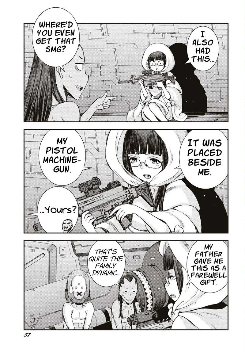 Aoki Hagane no Arpeggio Chapter 145 page 19