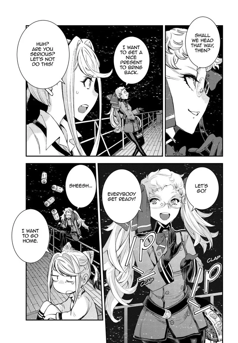 Aoki Hagane no Arpeggio Chapter 146 page 3