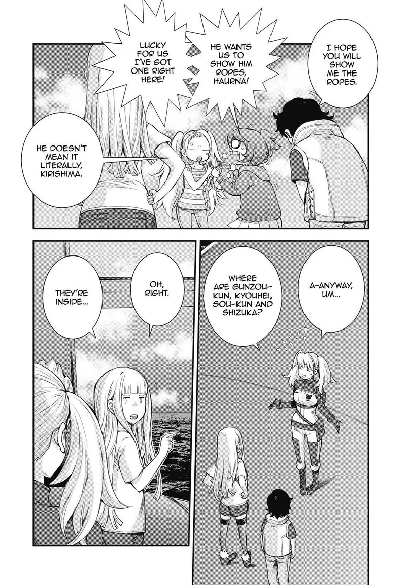Aoki Hagane no Arpeggio Chapter 147 page 20