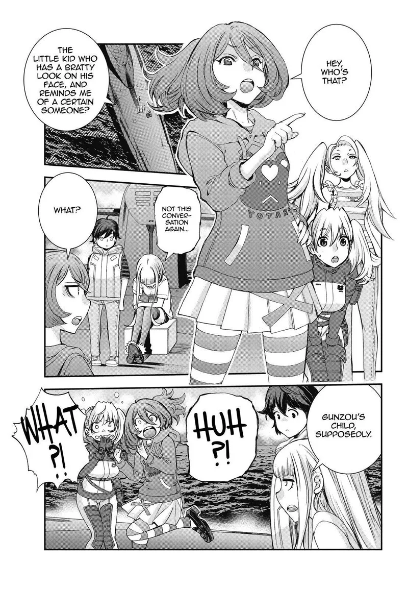 Aoki Hagane no Arpeggio Chapter 147 page 15