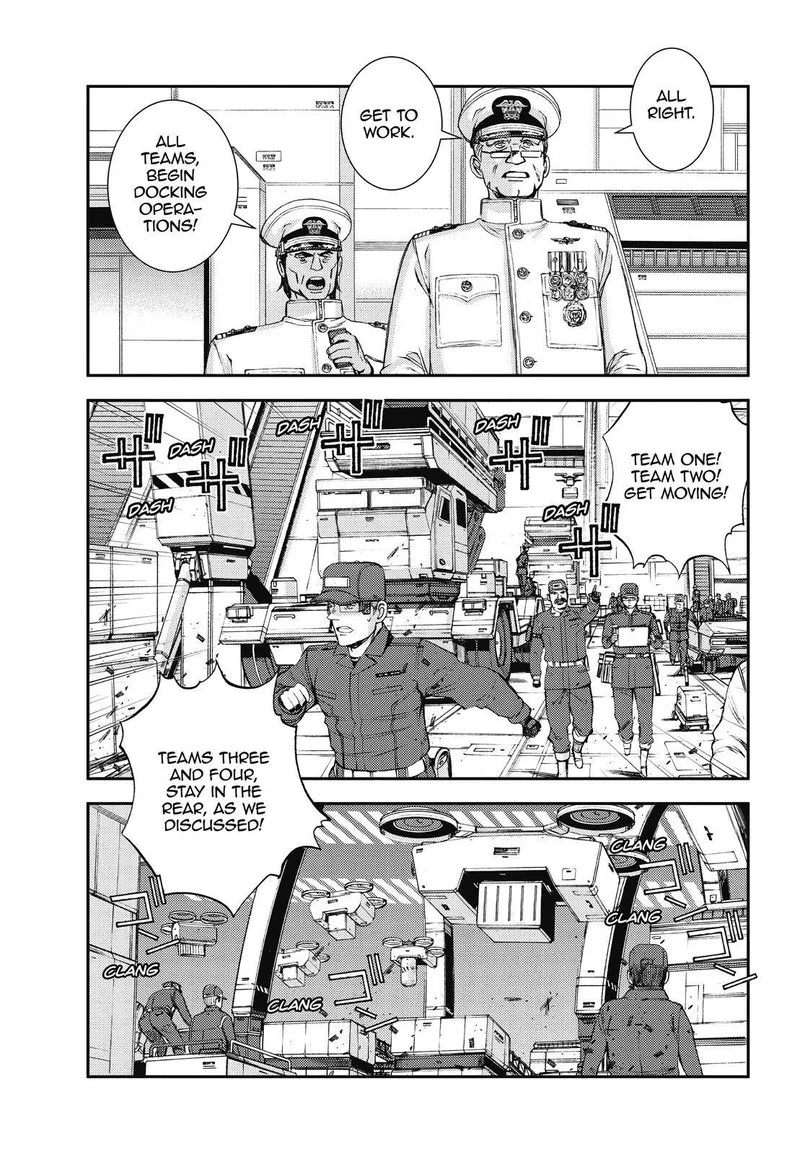 Aoki Hagane no Arpeggio Chapter 147 page 9