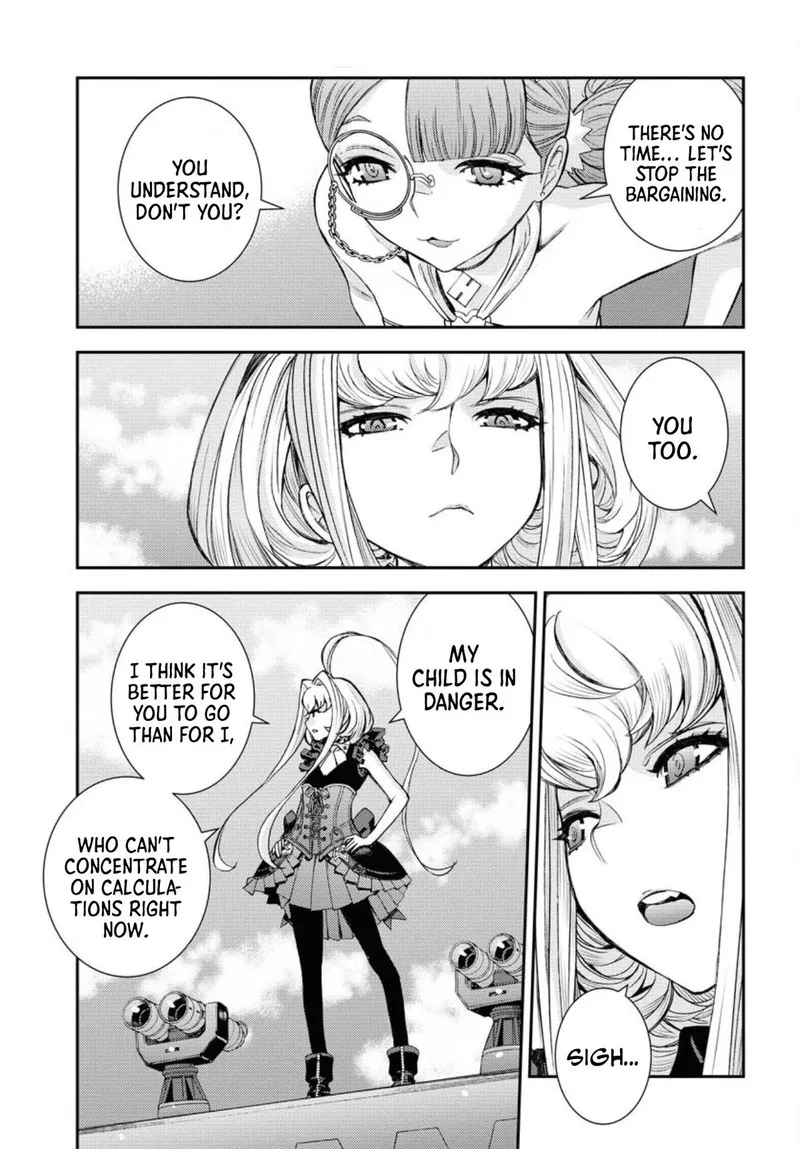 Aoki Hagane no Arpeggio Chapter 148 page 15