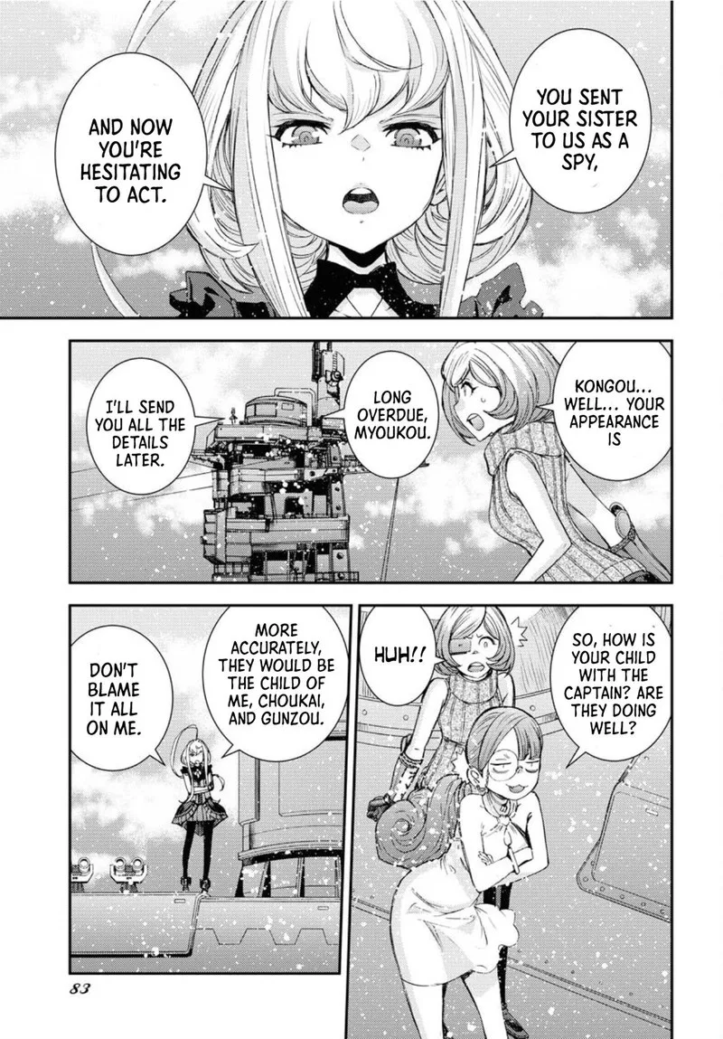 Aoki Hagane no Arpeggio Chapter 148 page 13