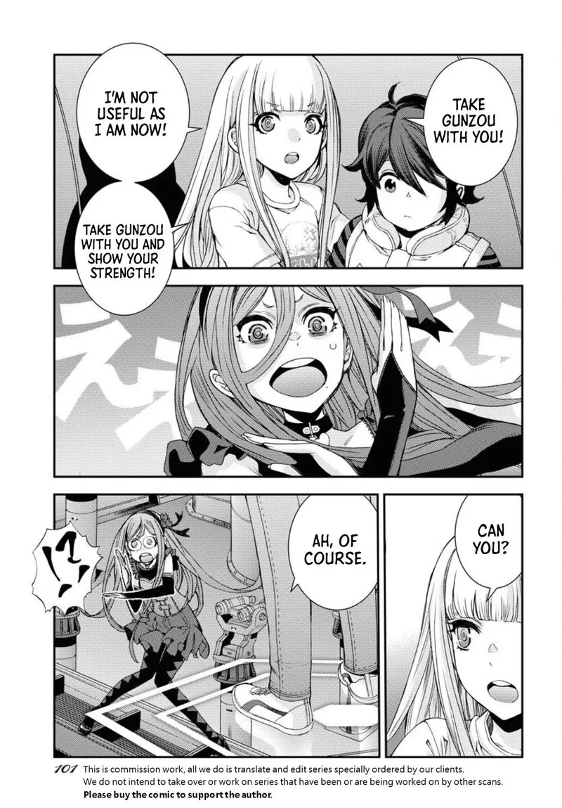 Aoki Hagane no Arpeggio Chapter 148 page 31