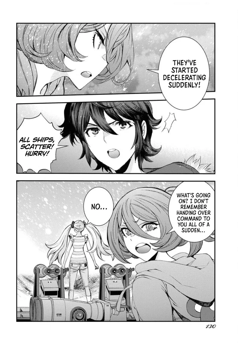 Aoki Hagane no Arpeggio Chapter 150 page 16