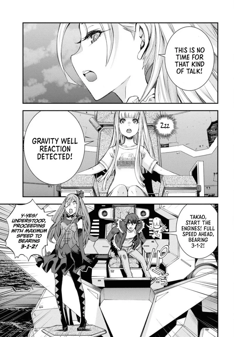 Aoki Hagane no Arpeggio Chapter 150 page 17