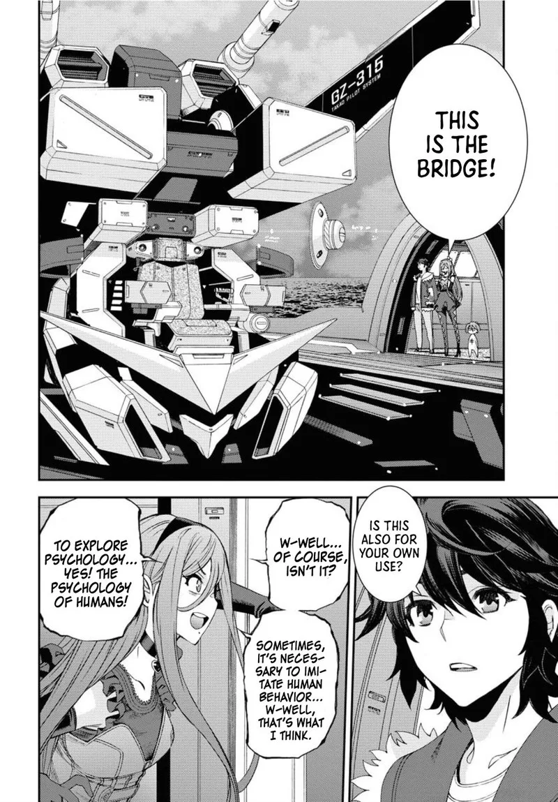 Aoki Hagane no Arpeggio Chapter 150 page 14