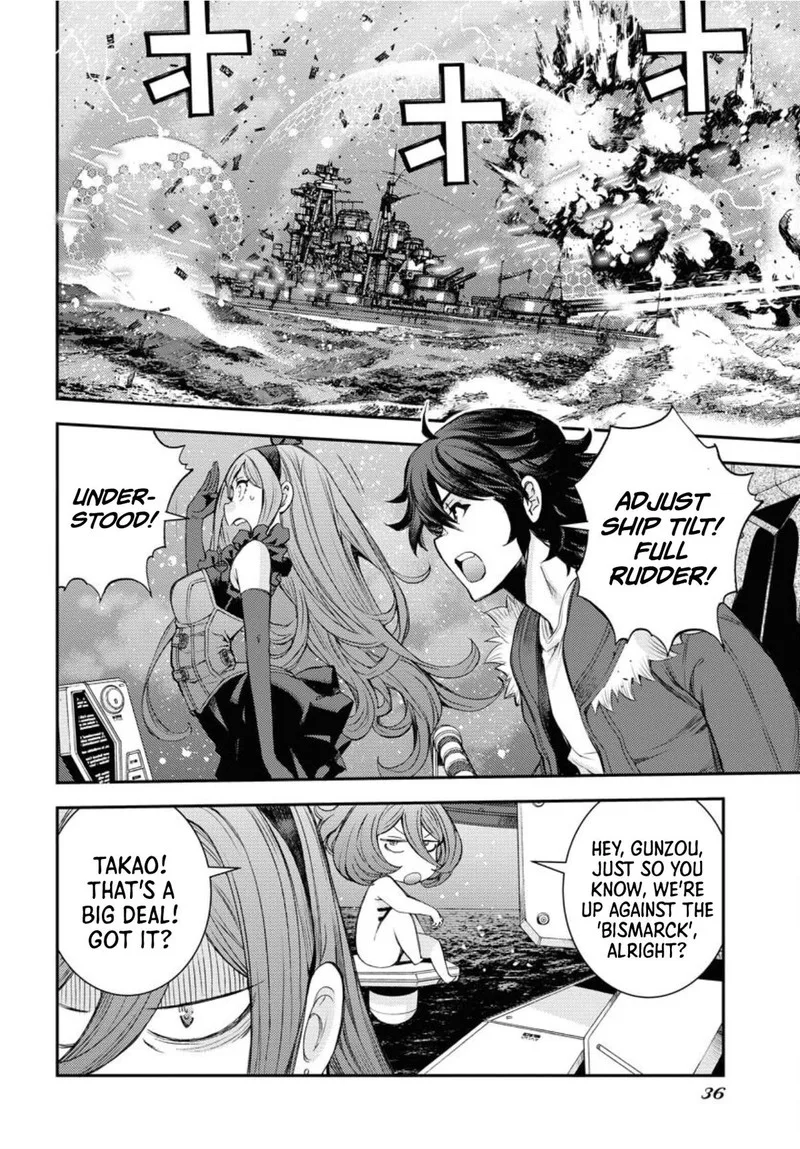 Aoki Hagane no Arpeggio Chapter 151 page 4