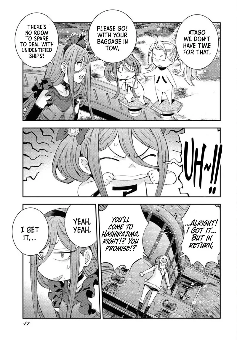 Aoki Hagane no Arpeggio Chapter 151 page 9