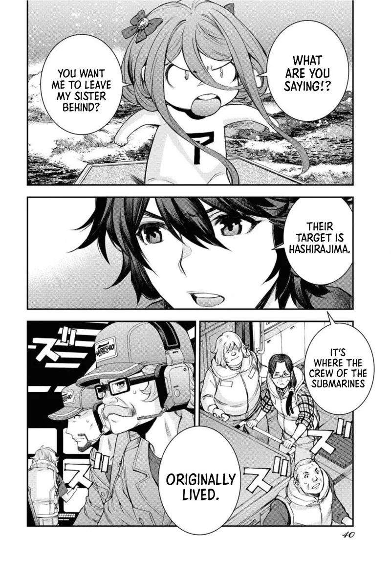 Aoki Hagane no Arpeggio Chapter 151 page 8