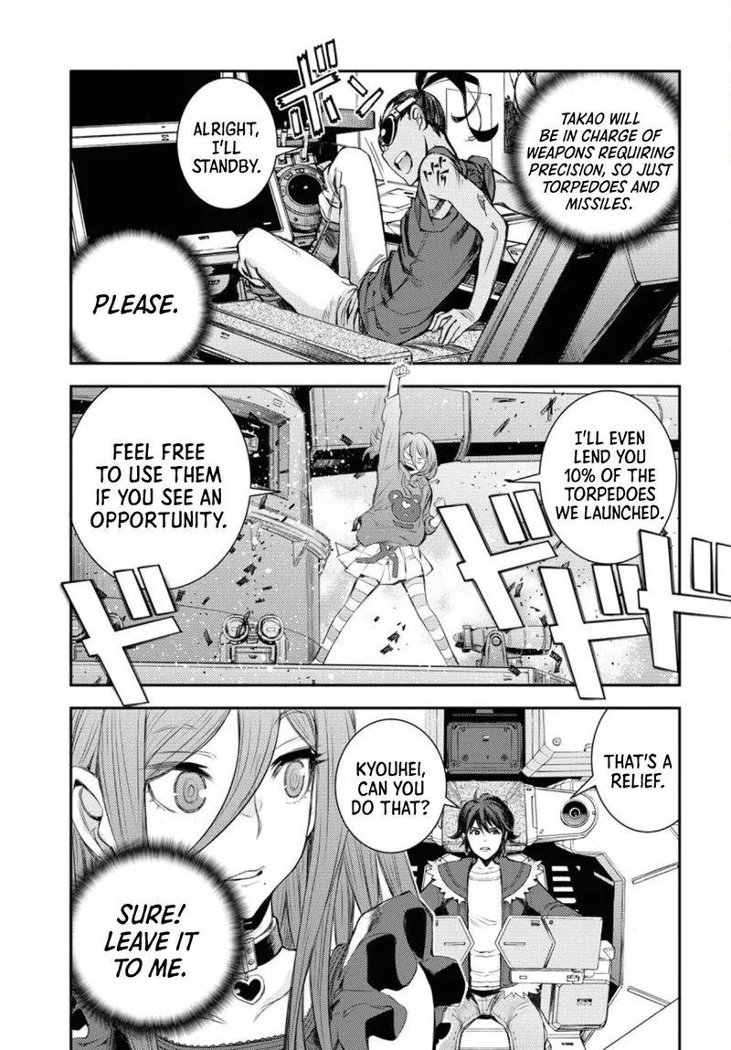 Aoki Hagane no Arpeggio Chapter 152 page 33