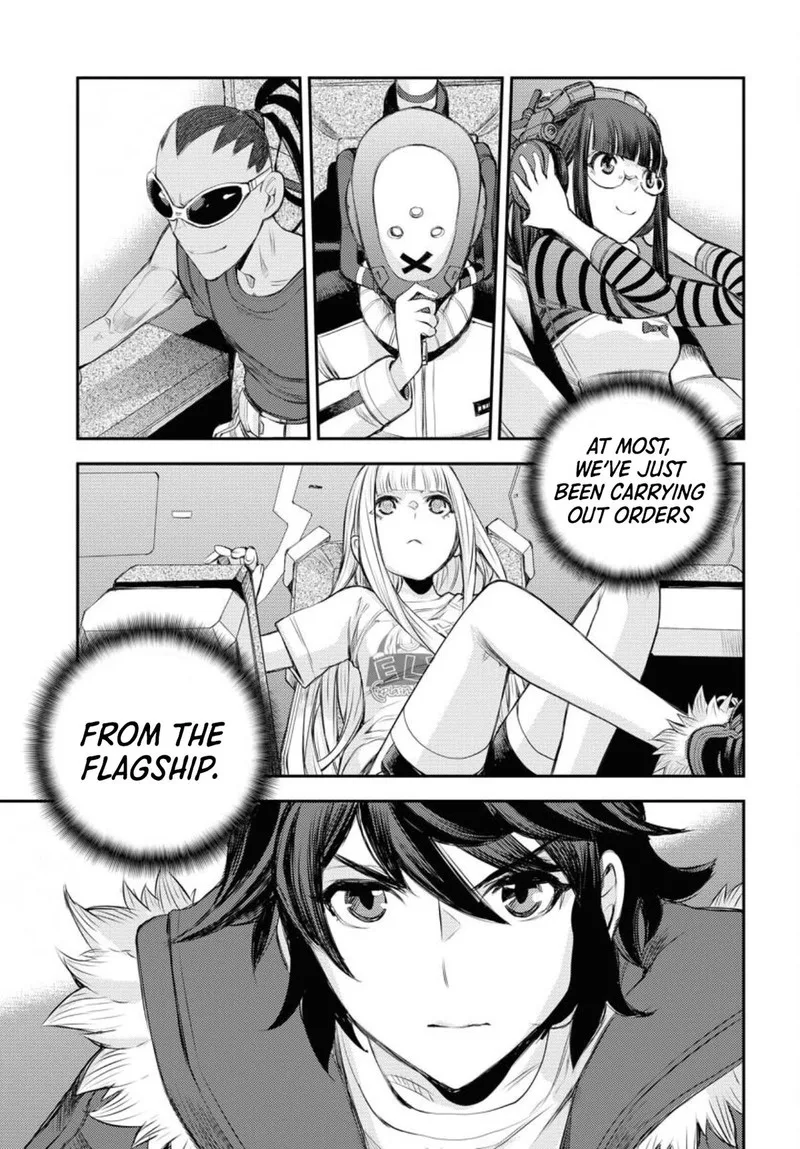 Aoki Hagane no Arpeggio Chapter 152 page 35