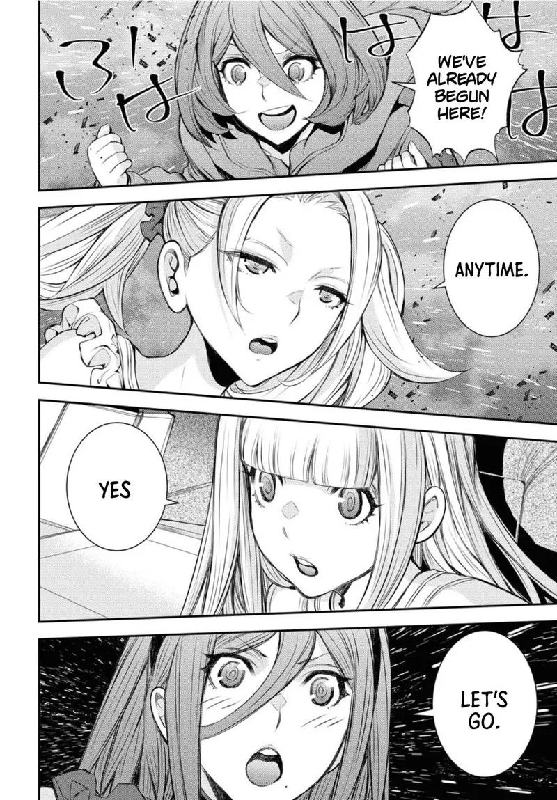 Aoki Hagane no Arpeggio Chapter 152 page 38