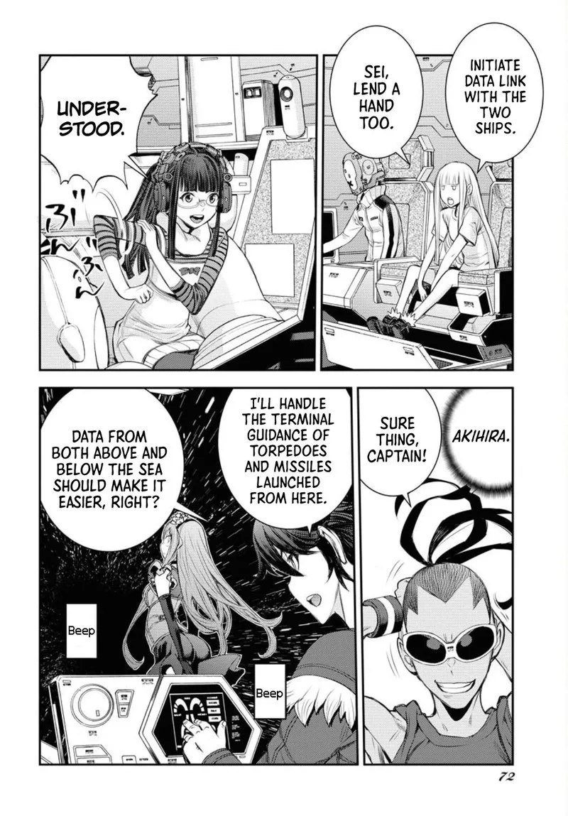 Aoki Hagane no Arpeggio Chapter 152 page 32