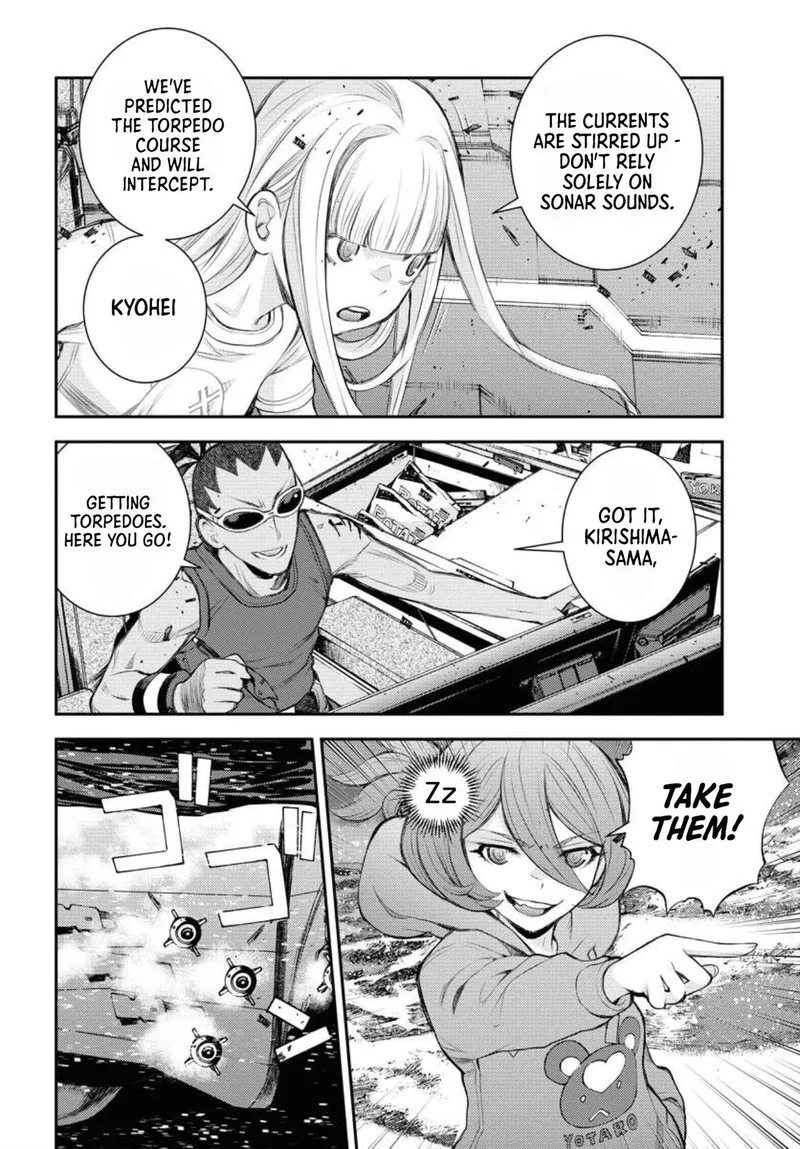 Aoki Hagane no Arpeggio Chapter 153 page 8