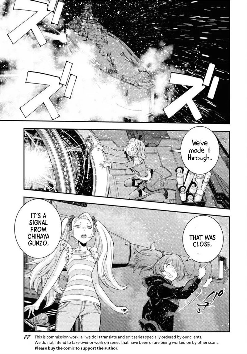 Aoki Hagane no Arpeggio Chapter 153 page 35