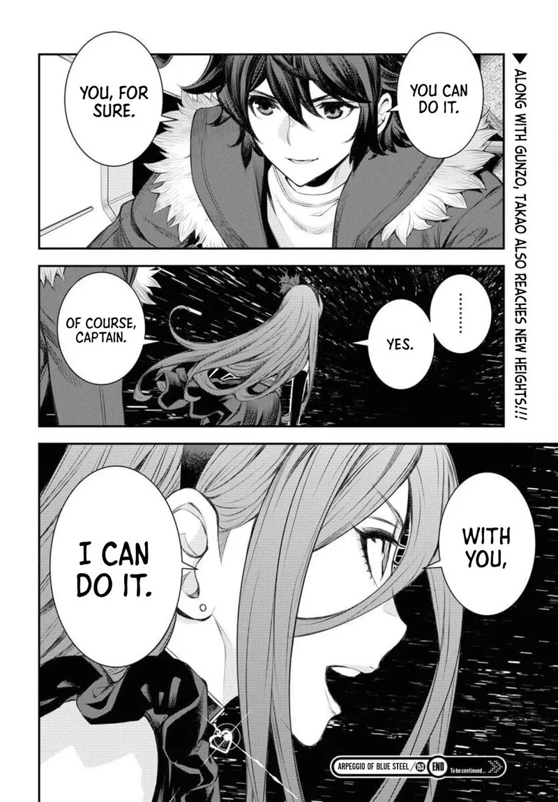 Aoki Hagane no Arpeggio Chapter 153 page 38