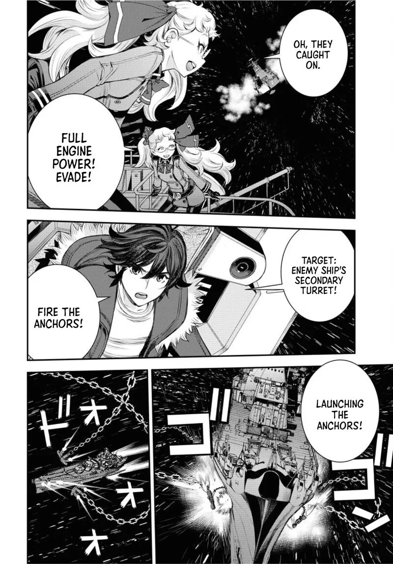 Aoki Hagane no Arpeggio Chapter 154 page 8