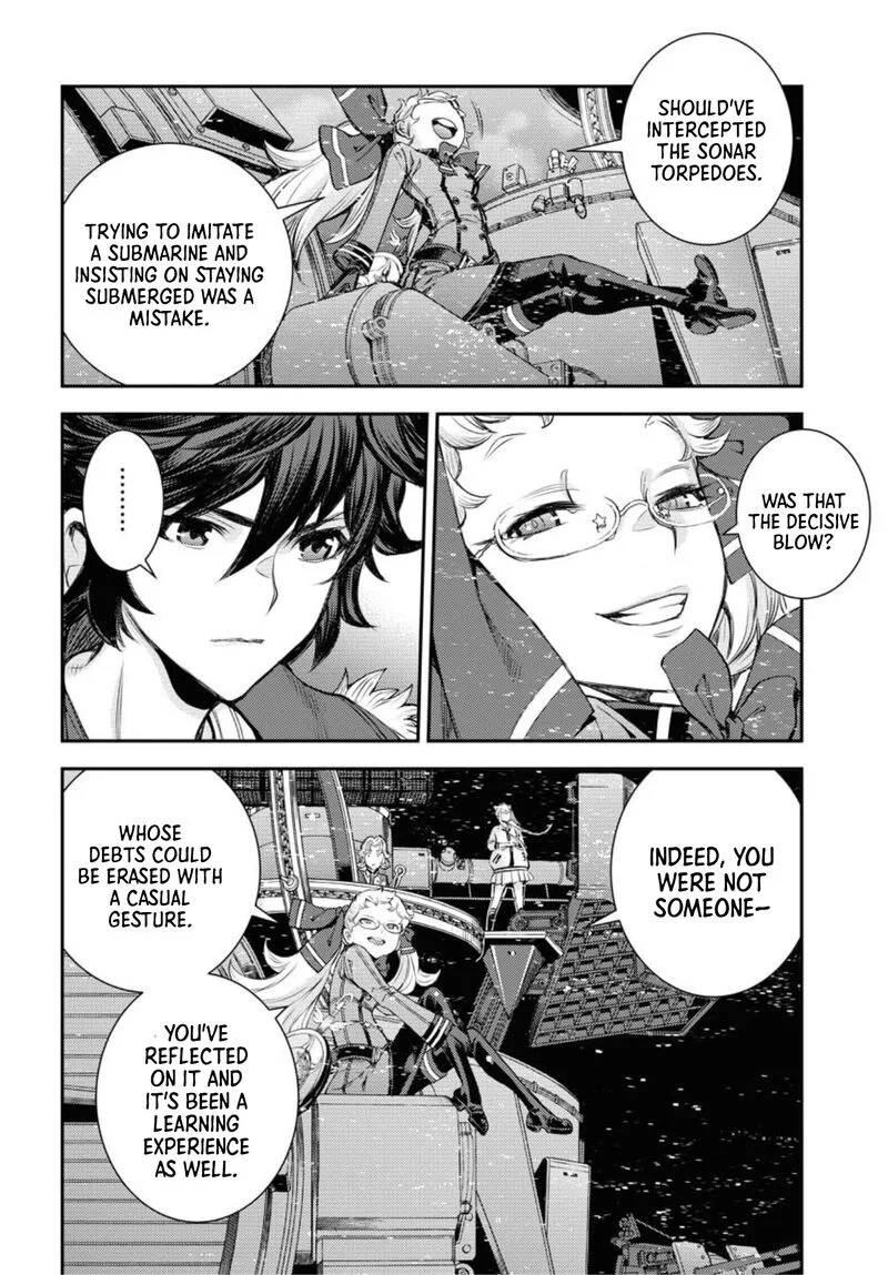 Aoki Hagane no Arpeggio Chapter 154 page 12