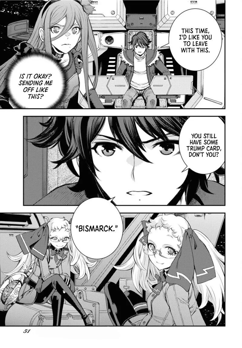Aoki Hagane no Arpeggio Chapter 154 page 13