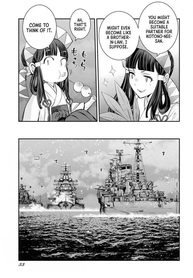 Aoki Hagane no Arpeggio Chapter 154 page 17