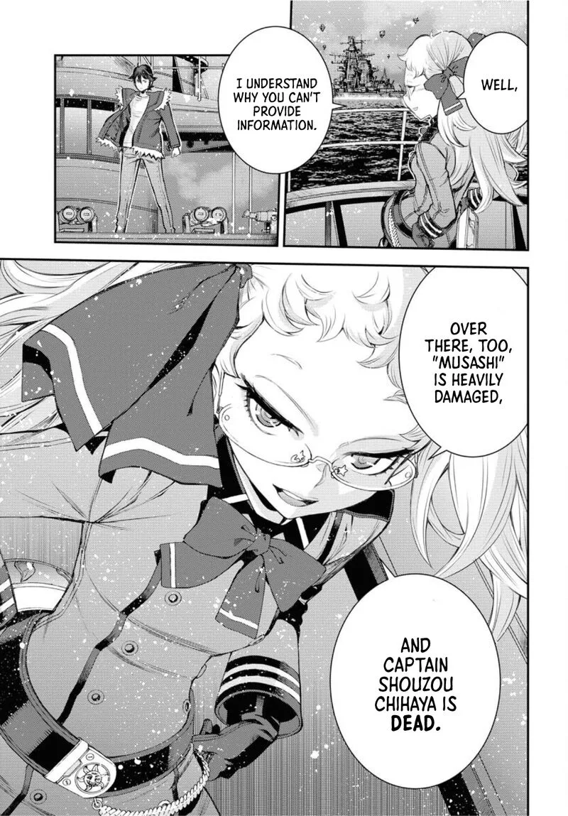 Aoki Hagane no Arpeggio Chapter 154 page 23