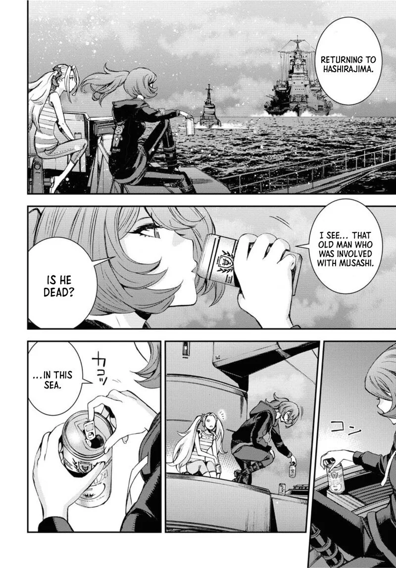 Aoki Hagane no Arpeggio Chapter 154 page 34
