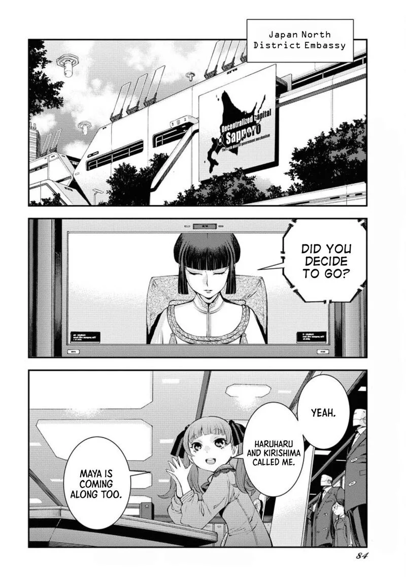 Aoki Hagane no Arpeggio Chapter 155 page 14