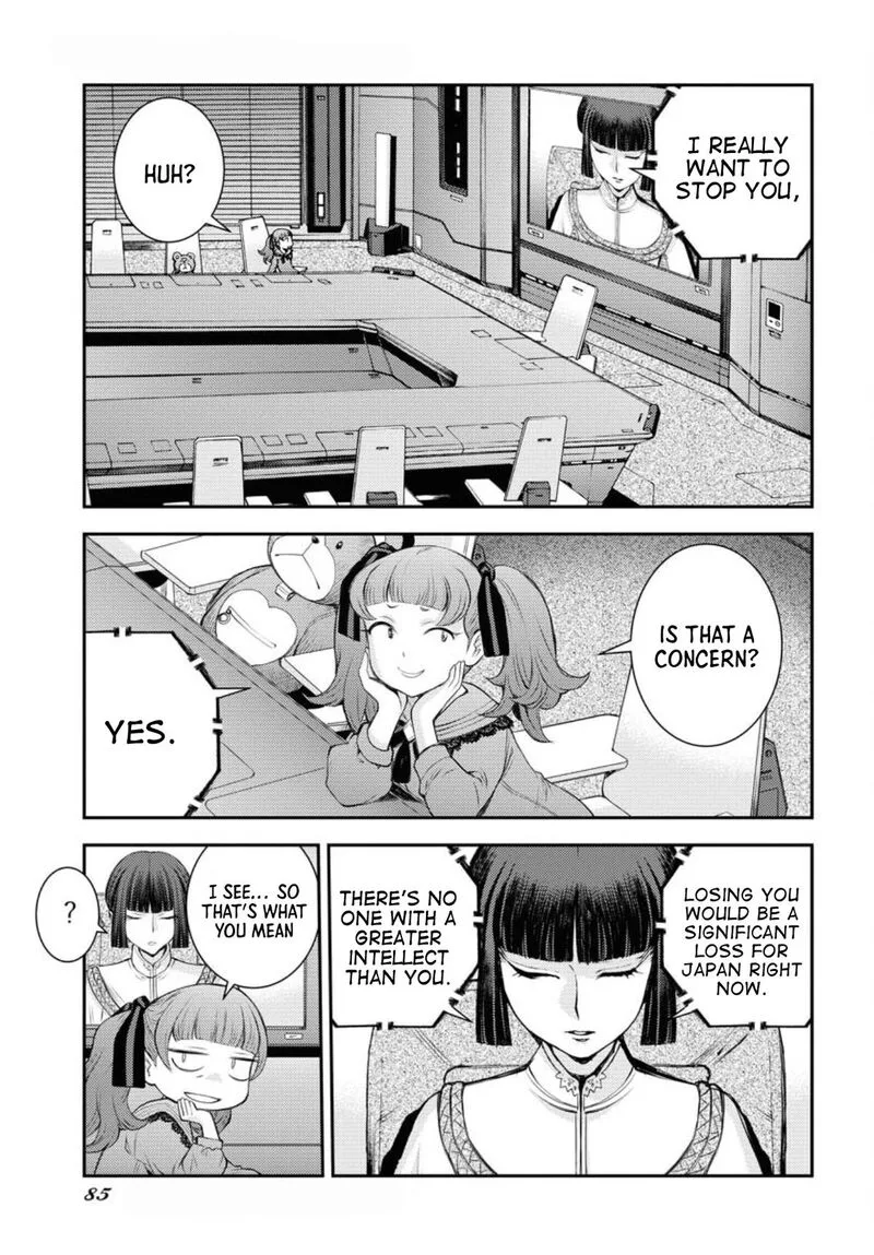 Aoki Hagane no Arpeggio Chapter 155 page 15